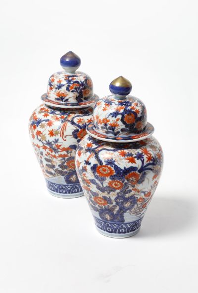                             Antique Porcelain Imari Pots - 2