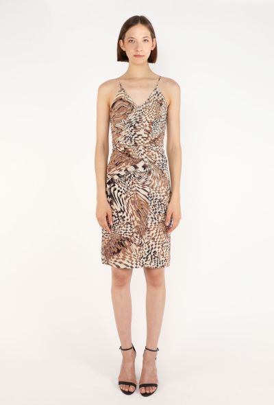 Roberto Cavalli Slip Dress & Fringe Bolero Set, 2003 - 1