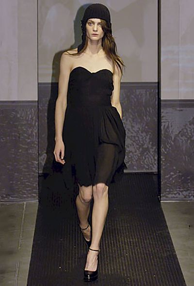                                         A/W 2006 Pleated Dress-2