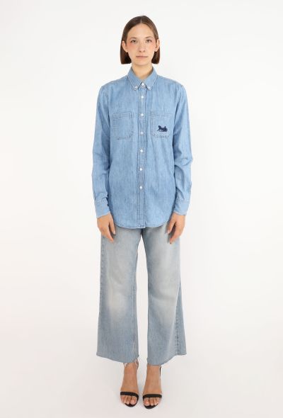 Céline Sulky Denim Shirt, 2020 - 2