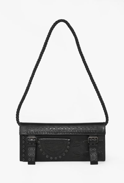 Saint Laurent Tom Ford Braided Leather Shoulder Bag, 2001 - 1