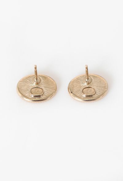 Chanel 2021 Mini Oval 'CC' Earrings - 2 Chanel 2021 Mini Oval 'CC' Earrings - 2