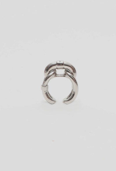                             Silver Chainlink Ring - 1