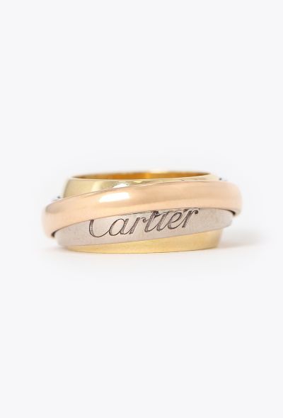 Cartier Rare Vintage 18K Trinity Must Essence Ring - 1 Cartier Rare Vintage 18K Trinity Must Essence Ring - 1