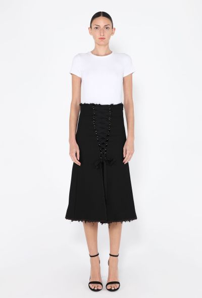 Proenza Schouler F/W 2016 Corseted Lace Up Skirt - 1