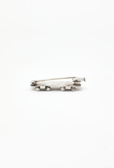                             RARE Vintage J. Despres Hammered Brooch-3