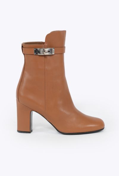 Hermès 2024 Joueuse Leather Ankle Boots - 1