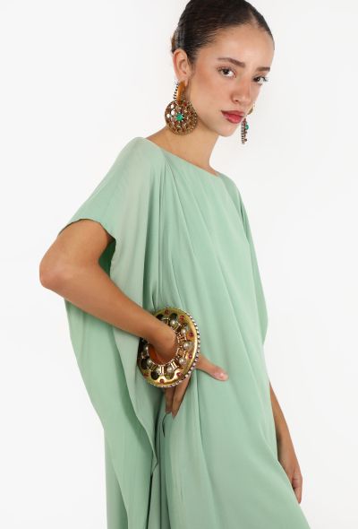 Iradj Moini Disc Earrings & Bracelet Set, 1995 - 1