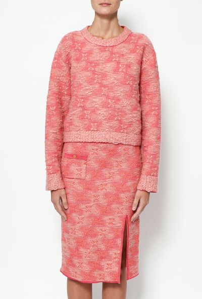                             2020 Iridescent Bouclé Knit Set