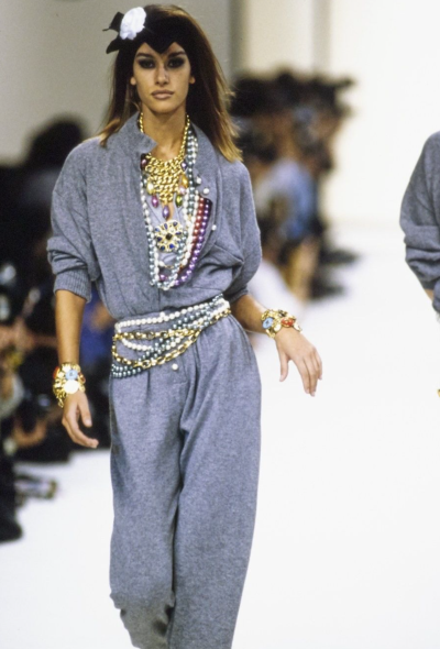                             COLLECTOR F/W 1991 Cashmere Jumpsuit - 2