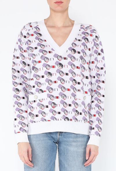 Chanel S/S 2019 Graphic Knit Pullover - 1