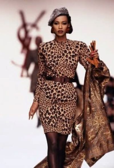                                         F/W 1992 Leopard Print Dress-2