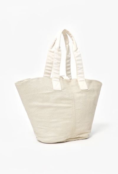 Hermès Canvas Beach Tote Bag - 2 Hermès Canvas Beach Tote Bag - 2