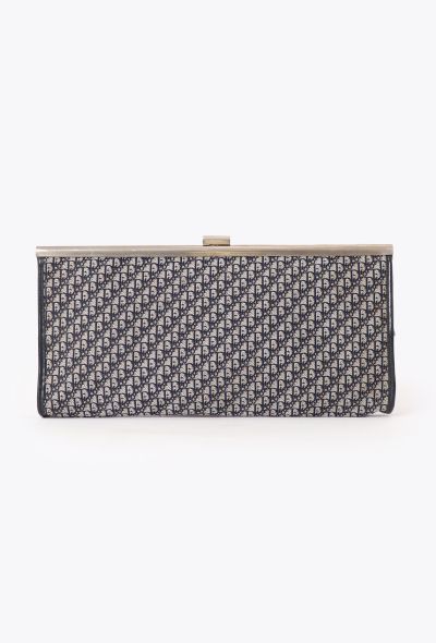 Dior Vintage Monogram Clasp Clutch - 1 Dior Vintage Monogram Clasp Clutch - 1