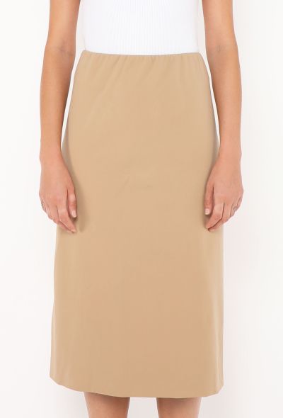 The Row 2023 Alania Jersey Skirt - 2 The Row 2023 Alania Jersey Skirt - 2