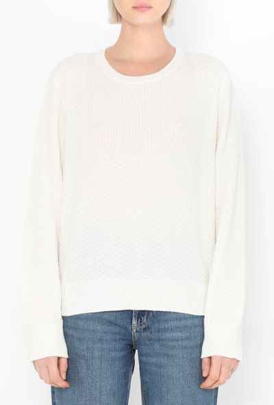 Chanel 2024 Textured Cashmere Sweater - 1