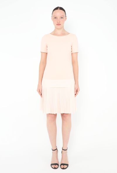 Dior 2016 Pleated Hem Crêpe Dress - 2 Dior 2016 Pleated Hem Crêpe Dress - 2