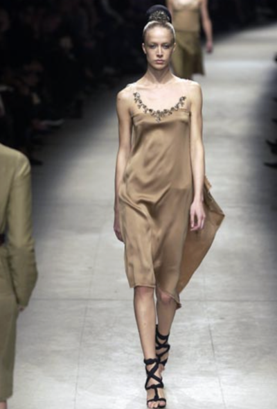 Lanvin S/S 2003 Embellished Silk Dress - 2