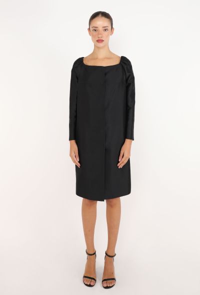 Prada Silk Faille Cutaway Coat, 2006 - 2