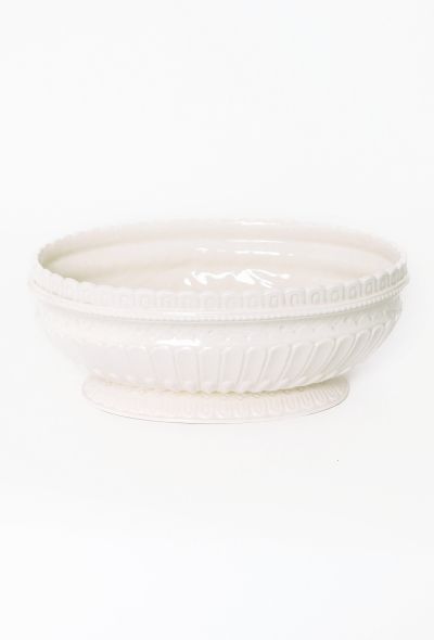 Dior '60s Scalloped Porcelain Serving Bowl - 2 Dior '60s Scalloped Porcelain Serving Bowl - 2