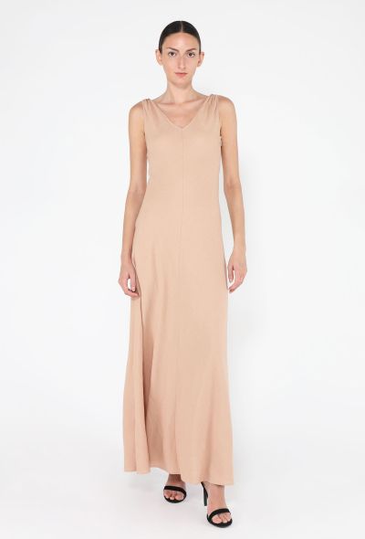 Loro Piana Callie Linen Bias-Cut Dress, 2022 - 1