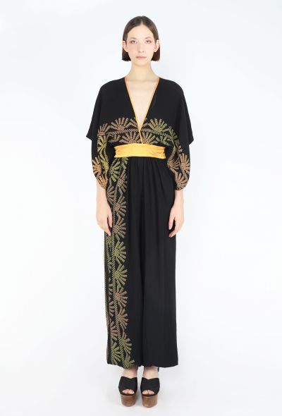 Zandra Rhodes 1976 Cactus & Cowboy Jumpsuit - 1