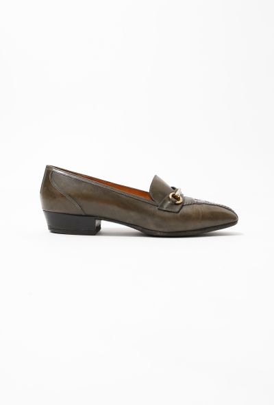                             Classic '70s Buckled Loafers - 1