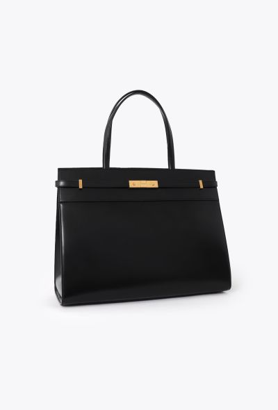 Saint Laurent Black Manhattan Tote Bag - 2