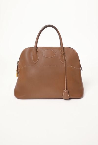 Hermès Brown Gulliver Bolide 35 - 1 Hermès Brown Gulliver Bolide 35 - 1