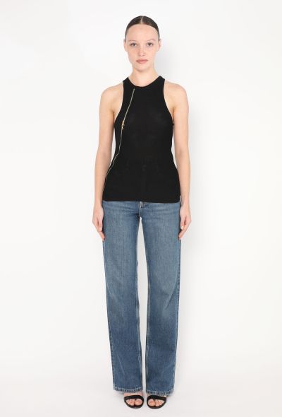 Balenciaga 2005 Netted Zipper Tank - 2 Balenciaga 2005 Netted Zipper Tank - 2