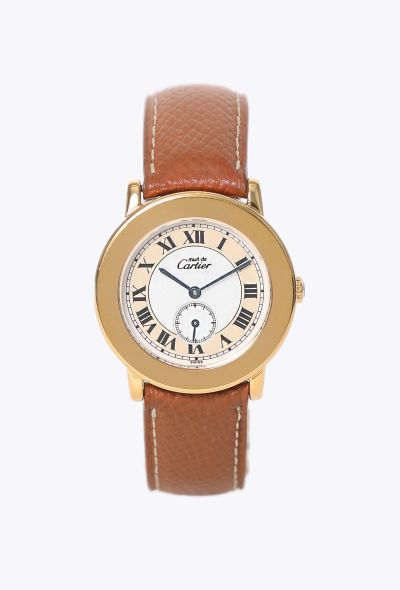 Cartier Vintage Vermeil Must II  Watch - 1