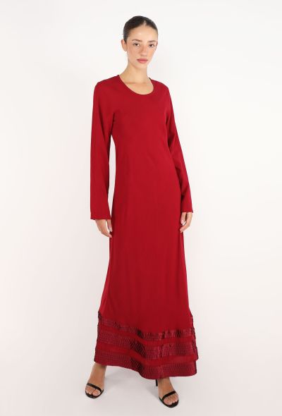 Comme des Garçons Tiered Trim Maxi Dress, 1993 - 1