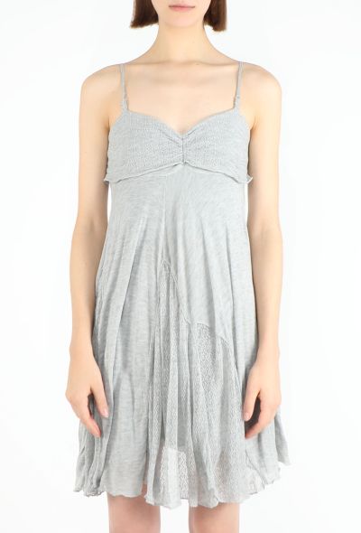 Balenciaga 2007 Heathered Jersey Slip Dress - 2