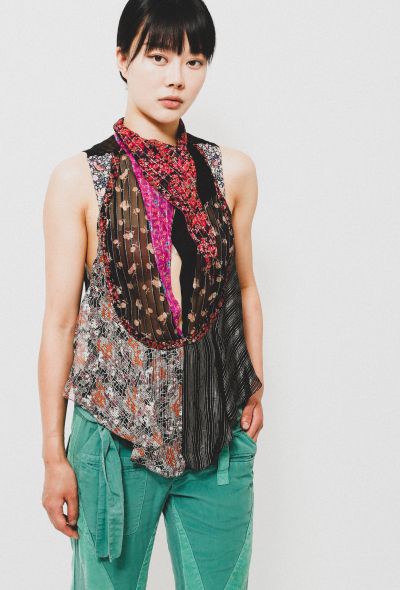                                         S/S 2002 Tribal Patchwork Top-1