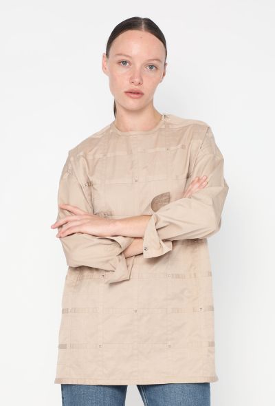 Hermès 2014 Checkered Studded Tunic - 1 Hermès 2014 Checkered Studded Tunic - 1