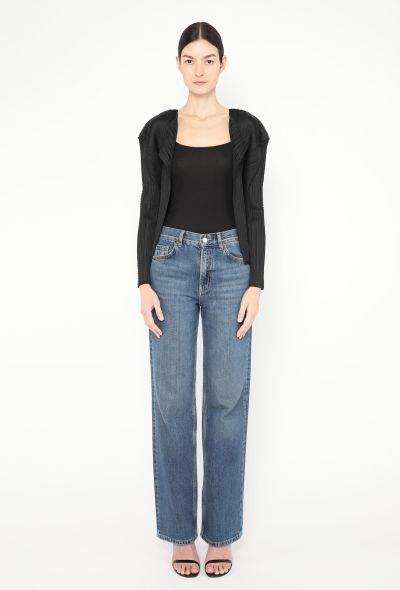 Issey Miyake Pleats Please Buttoned Cardigan - 2