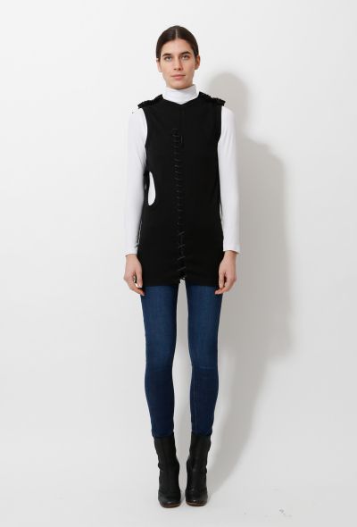                             2004 Cut-Out Lace-Up Top - 1