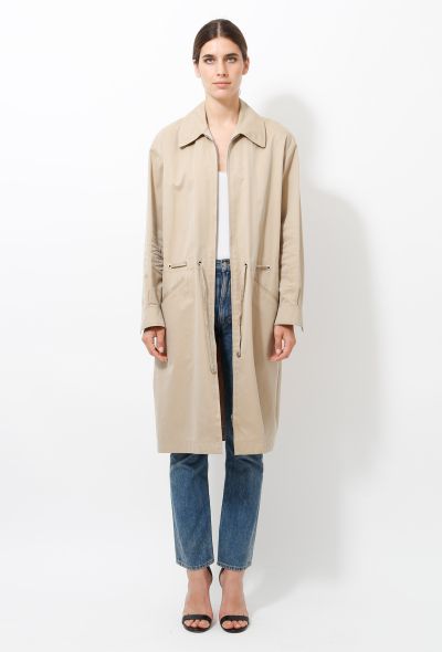                             90s Cotton Trench - 1