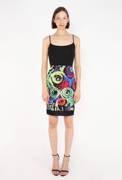 Gianni Versace Graphic Bodysuit Ensemble, S/S 1991 - 2