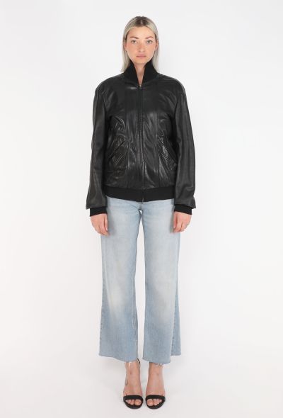 Maison Margiela Leather Bomber Jacket, 2008 - 2