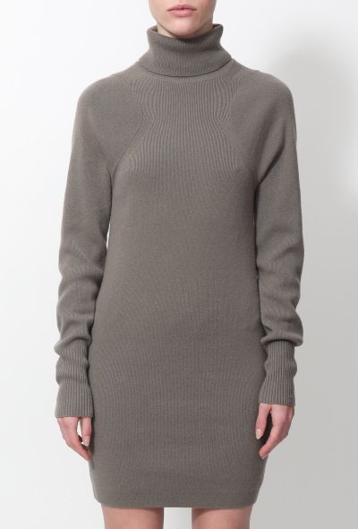                                         Turtleneck Sweater Dress-2