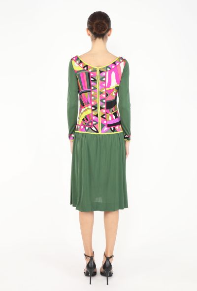 Emilio Pucci 1969 Geometric Print Dress - 2
