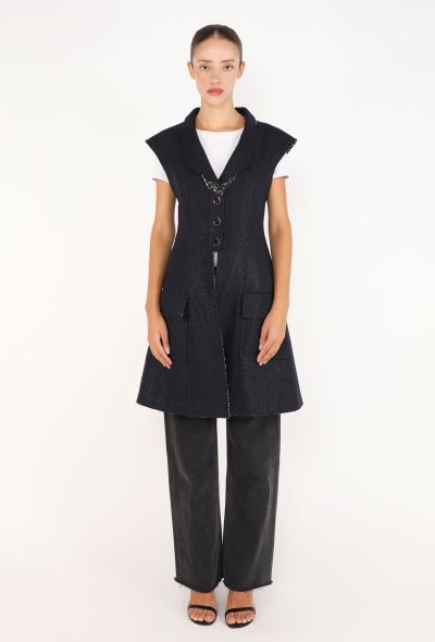 Chanel Tweed-Lined Iridescent Vest, F/W 2012 - 1