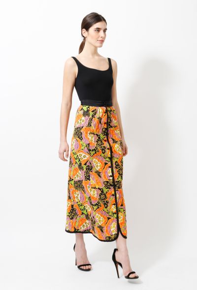                                         Vintage Quilted Skirt-2