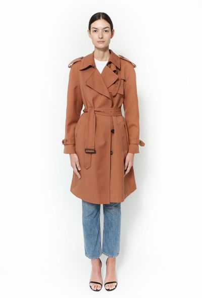 Louis Vuitton F/W 2014 Belted Trench Coat - 1
