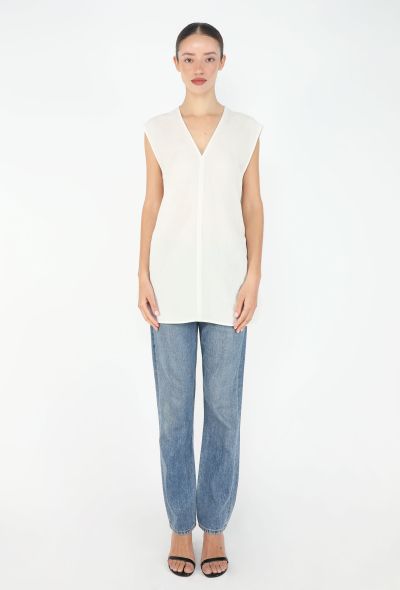 Toteme Linen V-Neck Tunic, 2024 - 2