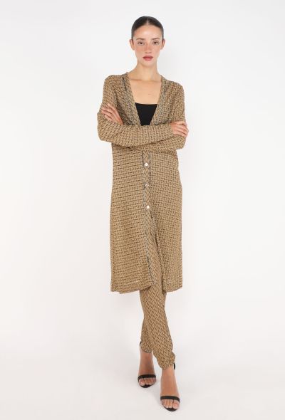 Missoni Chevron Lamé Tunic Ensemble - 1