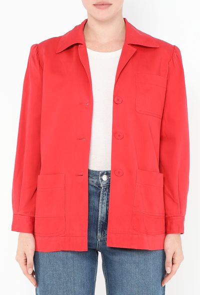 Saint Laurent 1985 Oversized Chore Jacket - 1 Saint Laurent 1985 Oversized Chore Jacket - 1