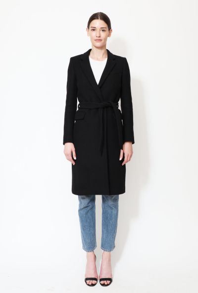                                         2014 Belted Wool Coat -1