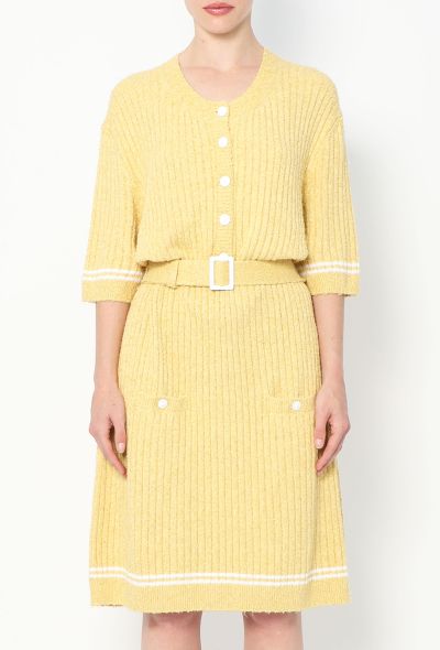Chanel 2022 Belted Bouclé Tennis Dress - 2 Chanel 2022 Belted Bouclé Tennis Dress - 2